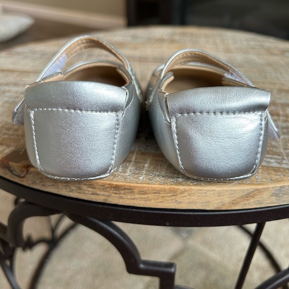 Brand new Silver Dress Shoes- Baby Girl - Picture 6 of 9